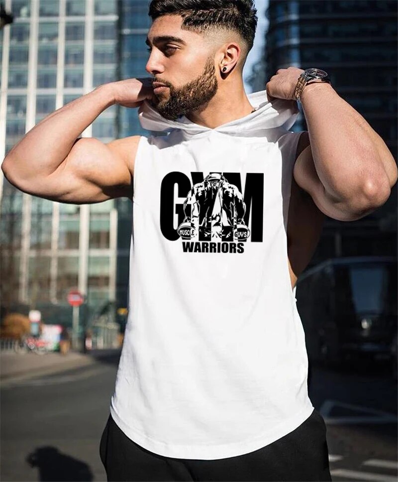 Gym Hooded Tank Top