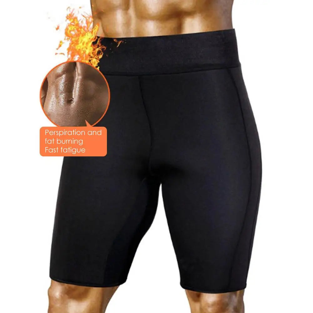 New Men Weight Loss Sauna Sweat Pants Shorts