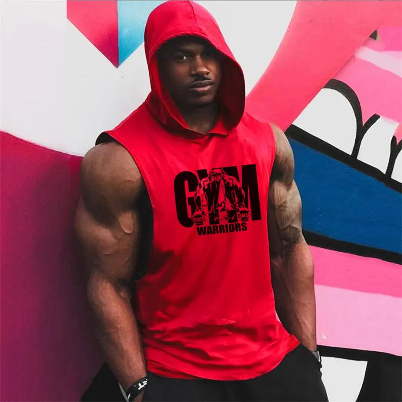 Gym Hooded Tank Top