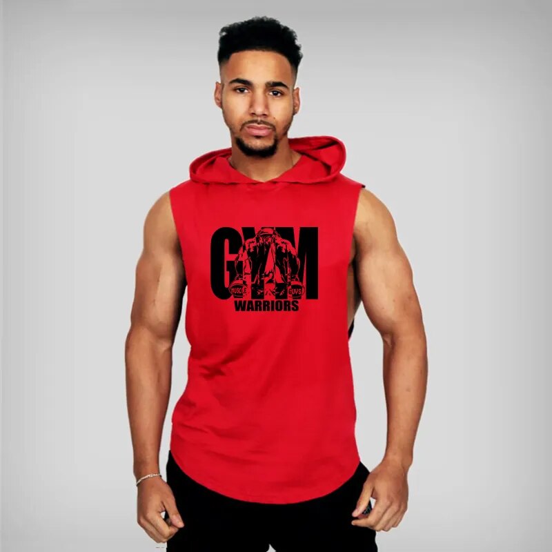 Gym Hooded Tank Top