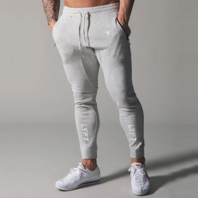 PIPING STRETCH PANTS Men's Sweatpants