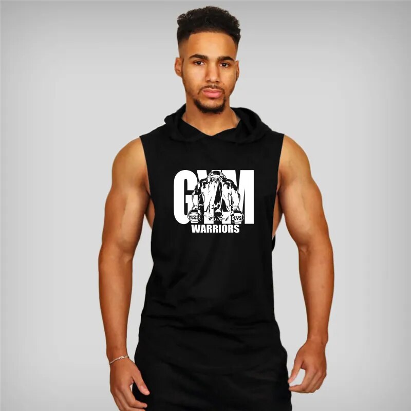 Gym Hooded Tank Top