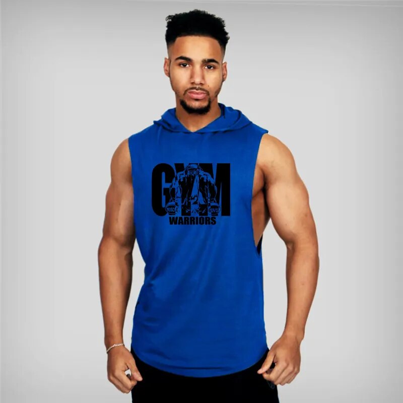 Gym Hooded Tank Top