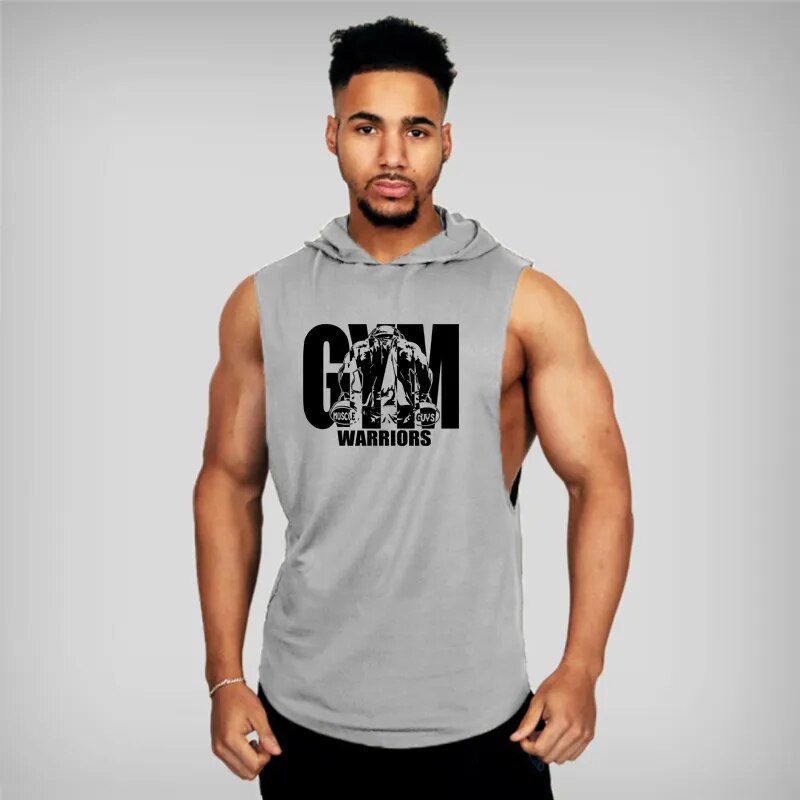 Gym Hooded Tank Top