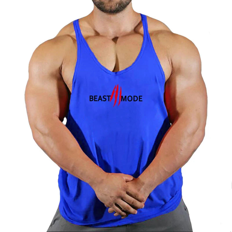 Fitness Shirt Men's Singlets Sleeveless Sweatshirt