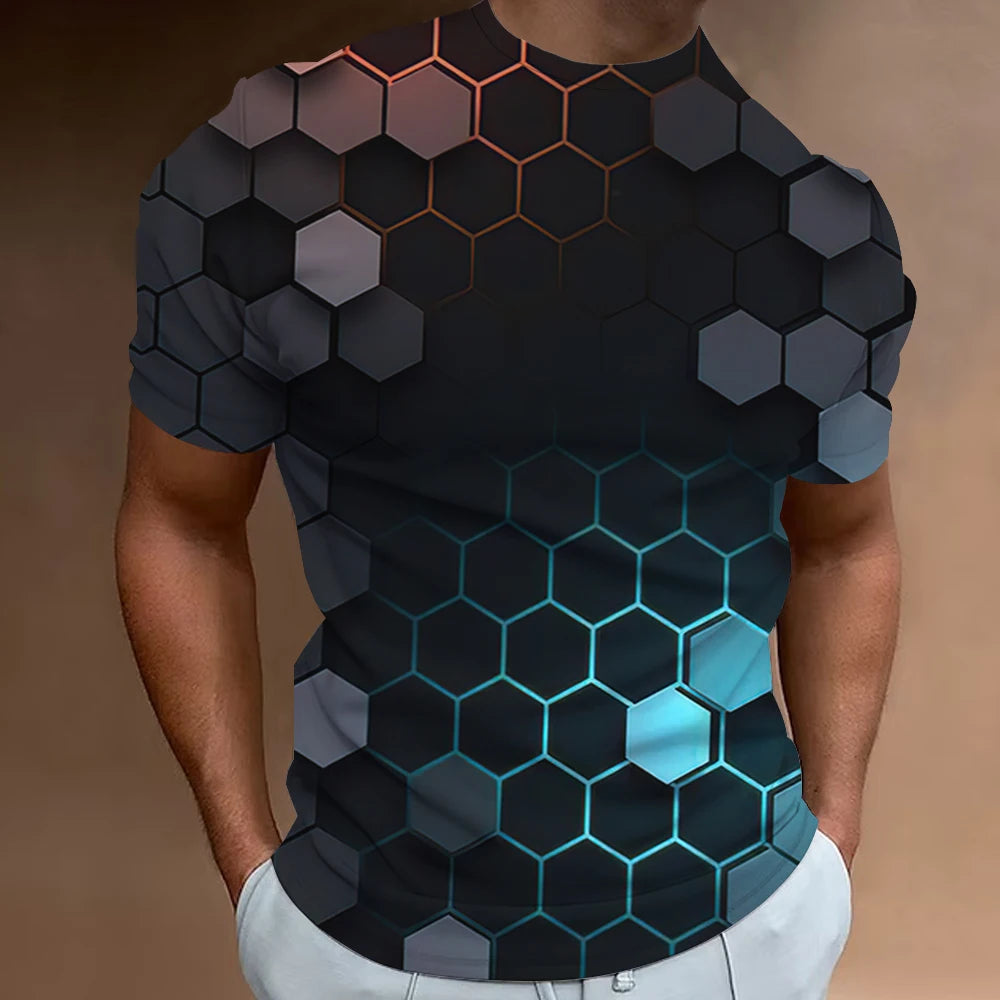 Men's 3d Print T-Shirt