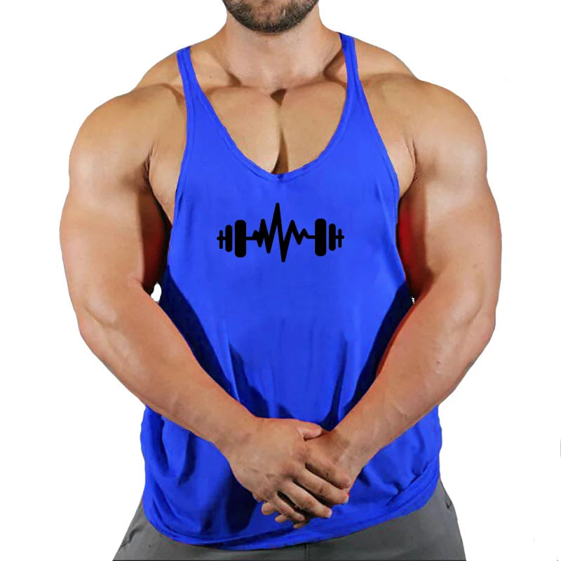 Fitness Shirt Men's Singlets Sleeveless Sweatshirt