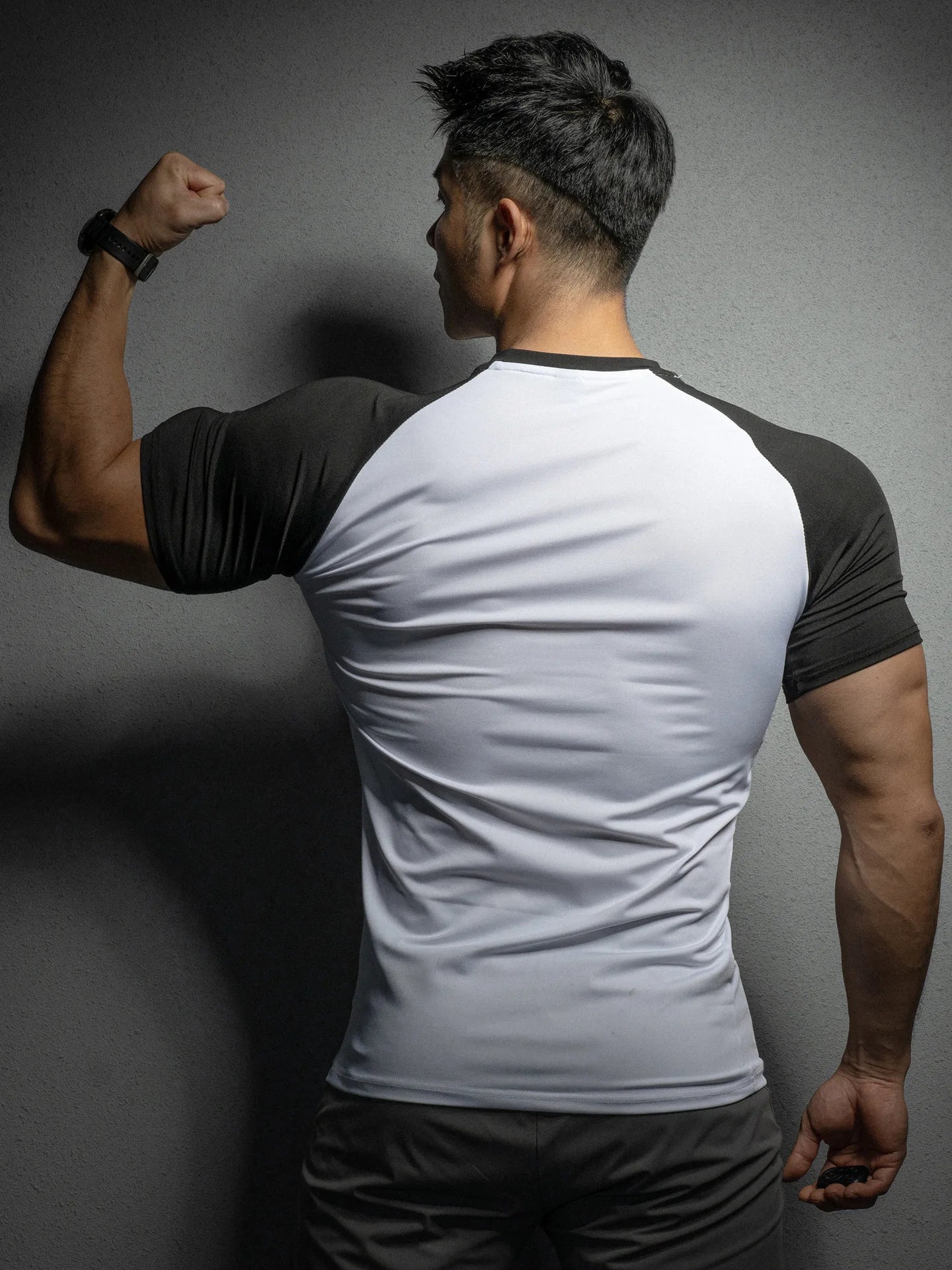 2024 New Men  Short Sleeve Fitness T Shirt