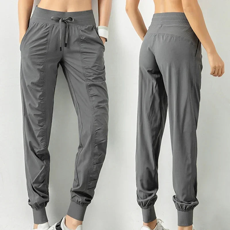 Sweatpants Fabric Drawstring Running Sport Joggers