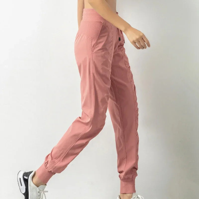 Sweatpants Fabric Drawstring Running Sport Joggers