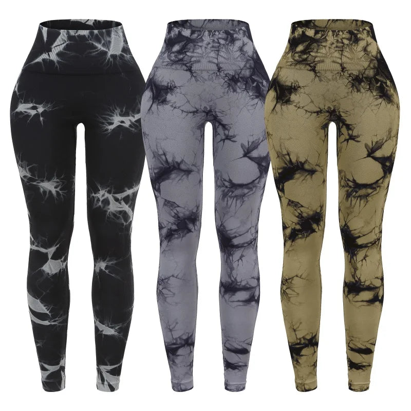 3 Piece Workout Leggings Sets for Women