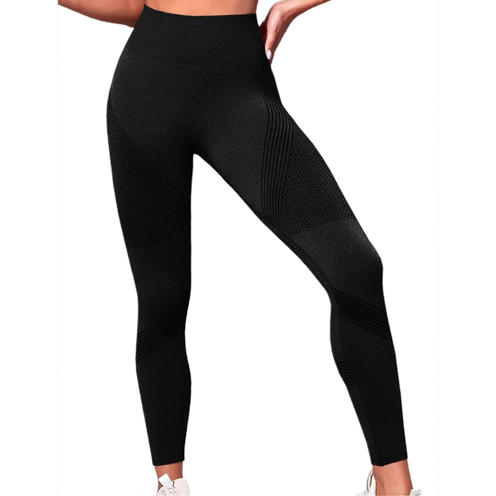 High Waist Compression Leggings with Butt Lift Technology