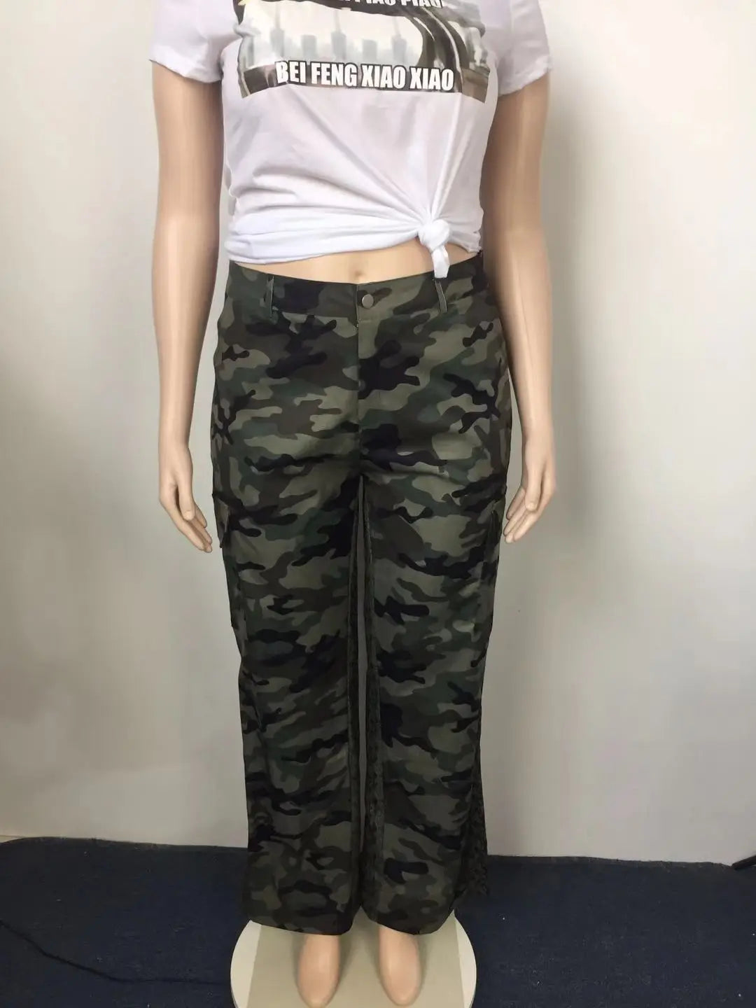 Autumn Camouflage Casual Trousers