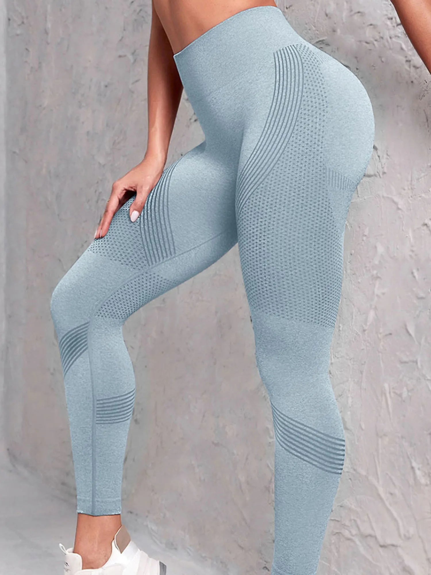 High Waist Compression Leggings with Butt Lift Technology