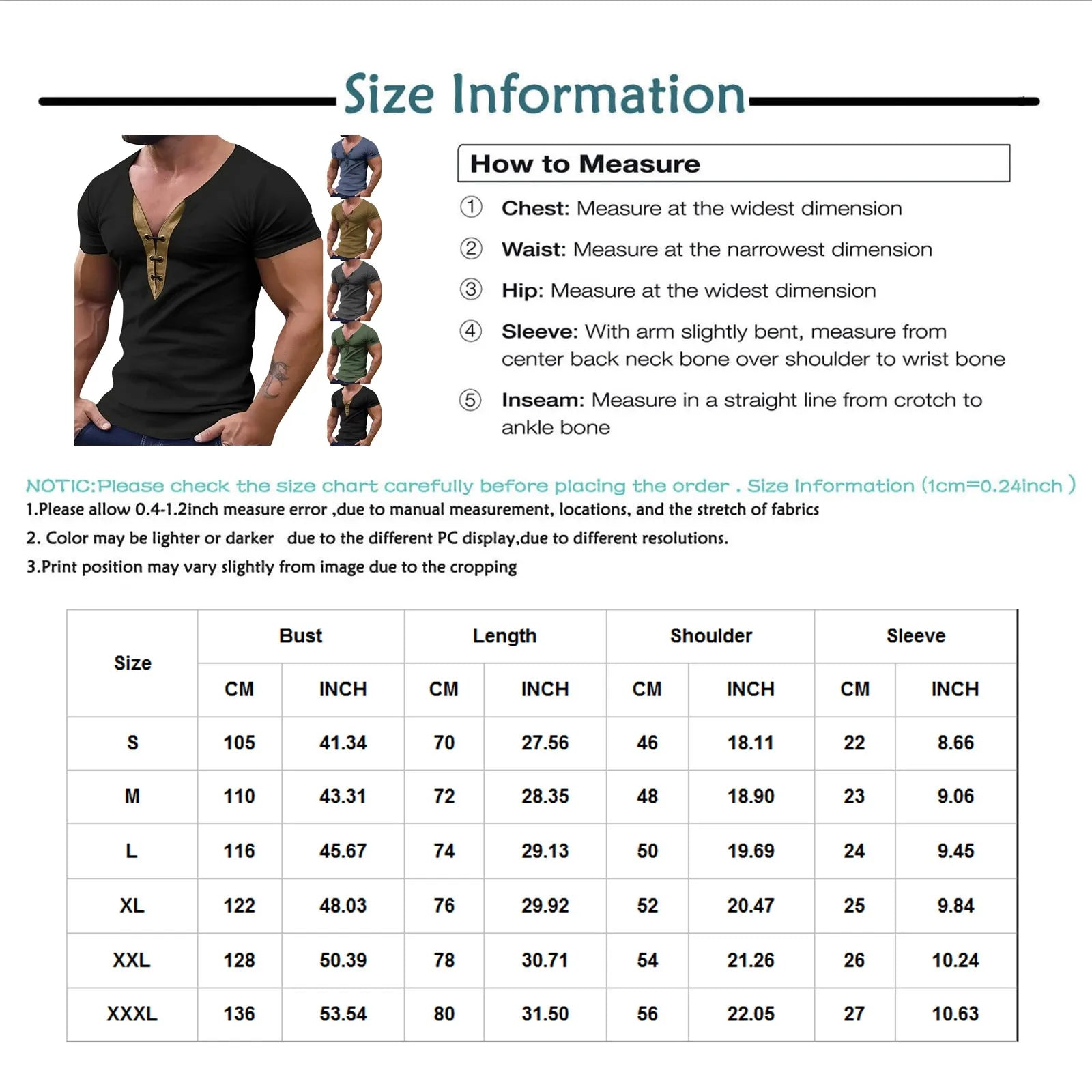 Men Casual T-shirt