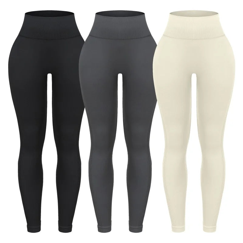 3 Piece Workout Leggings Sets for Women