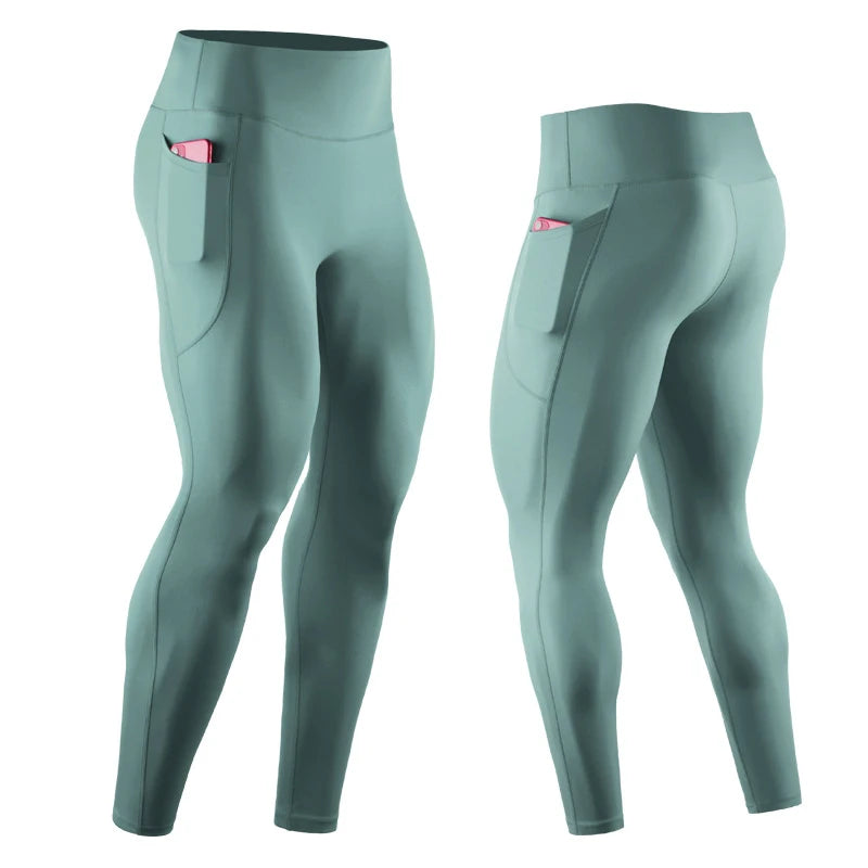 Compression Pants High Waist Stretch