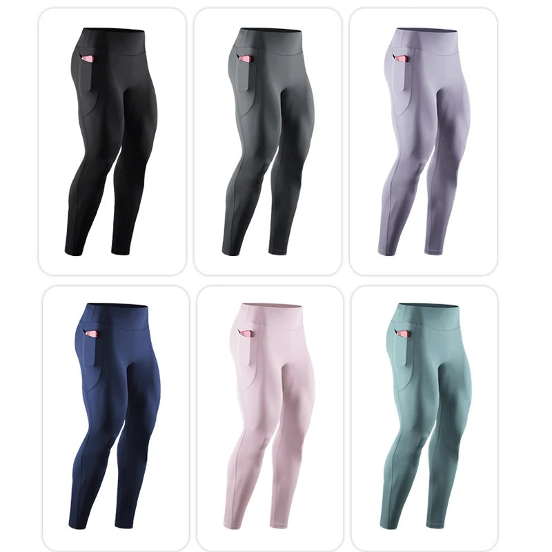 Compression Pants High Waist Stretch