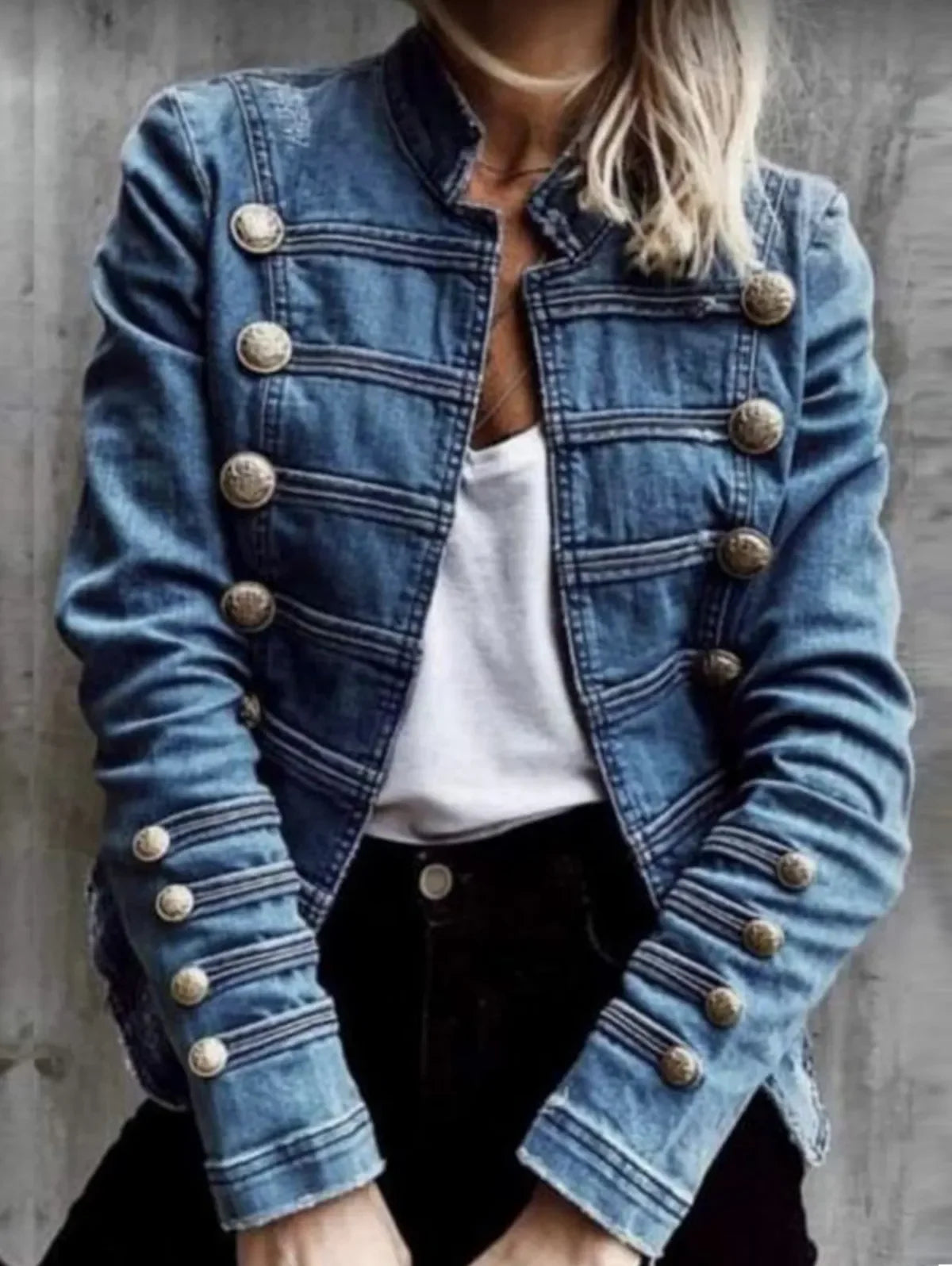 Vintage Commuter Denim Coat