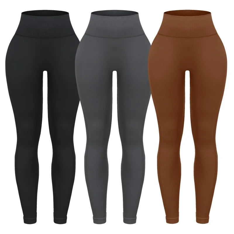 3 Piece Workout Leggings Sets for Women