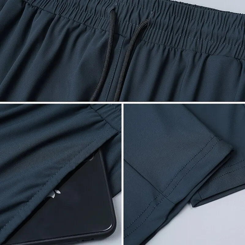 Summer Elastic Men's Running Sport Pants