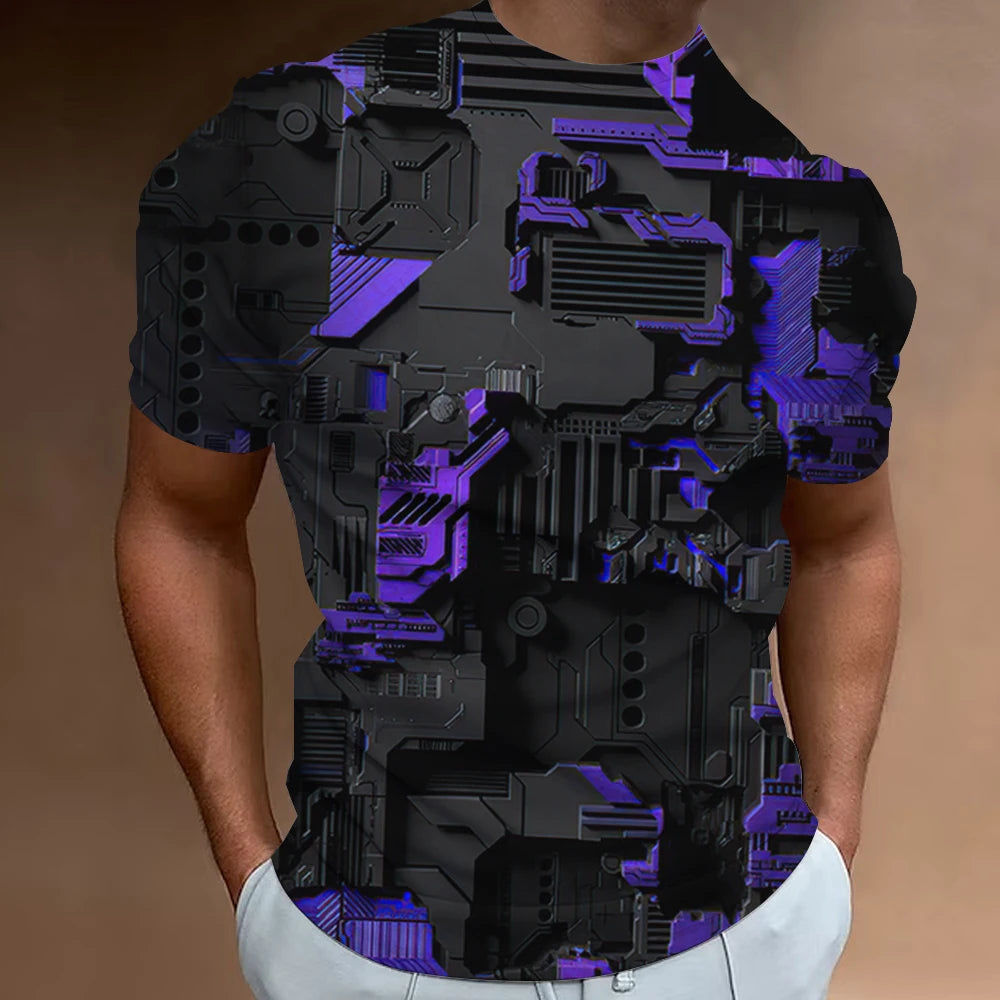 Men's 3d Print T-Shirt