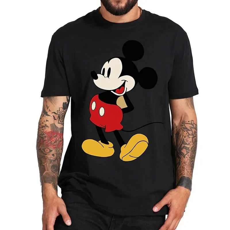 Black T-shirt for Men & women Mickey Mouse