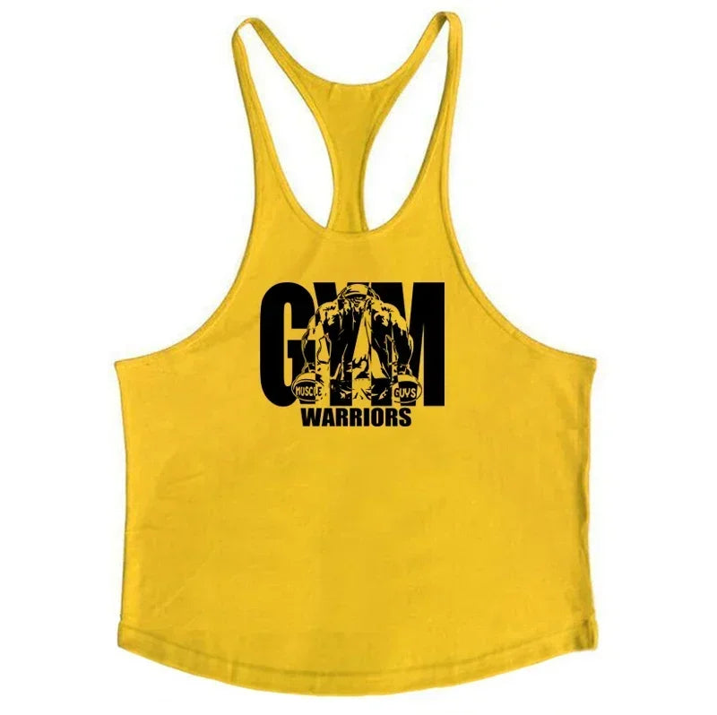 Men's Bodybuilding Hooded Tank Top