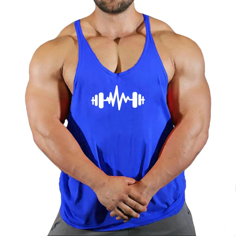 Fitness Shirt Men's Singlets Sleeveless Sweatshirt