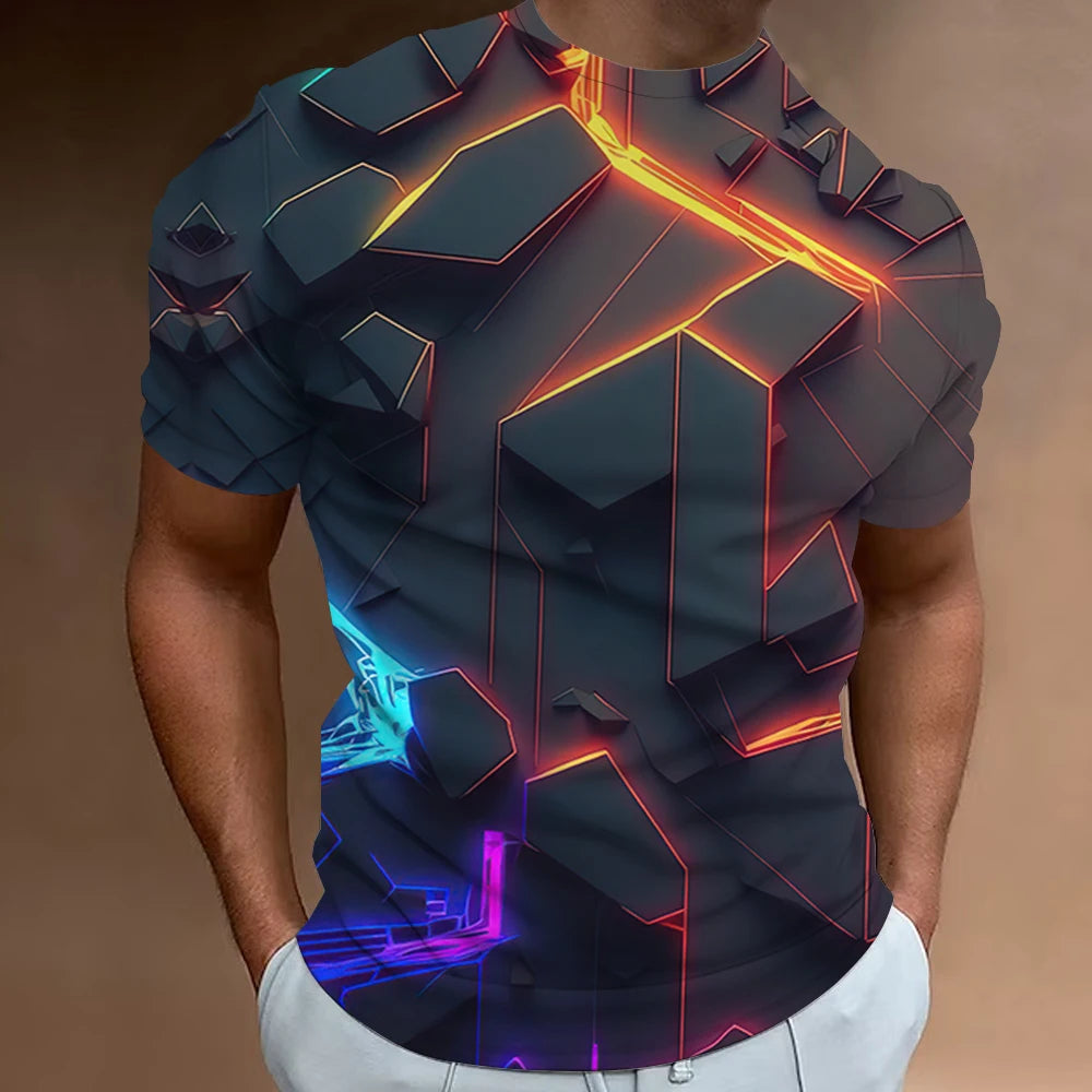 Men's 3d Print T-Shirt