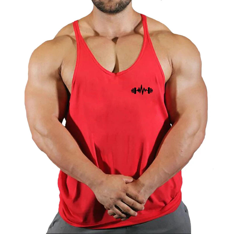 Fitness Shirt Men's Singlets Sleeveless Sweatshirt