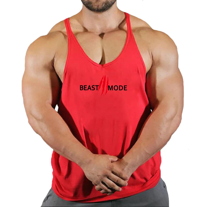 Fitness Shirt Men's Singlets Sleeveless Sweatshirt