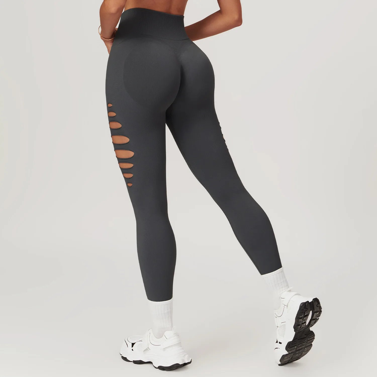 Hollowed Out Yoga Pant Seamless