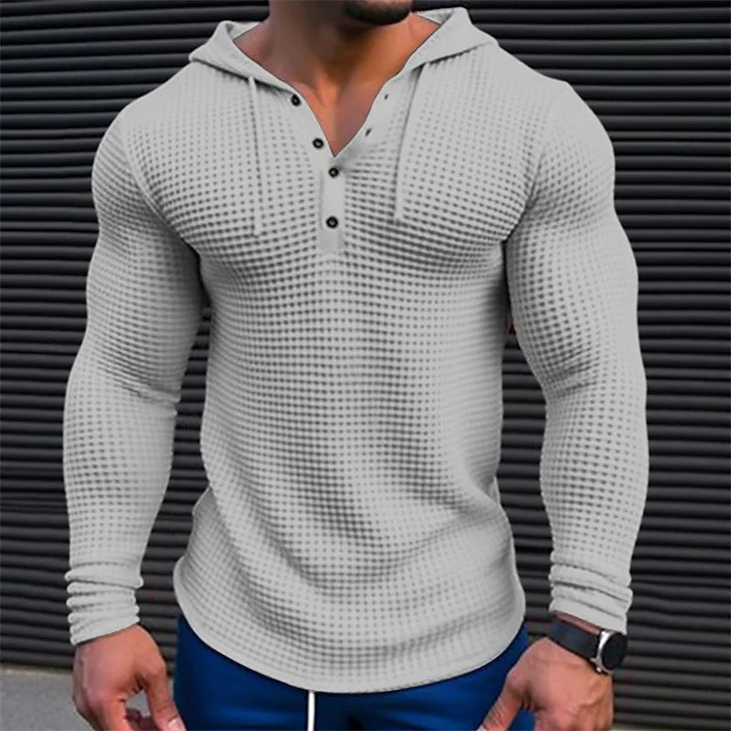 Solid Slim Fit Long Sleeved T-shirt