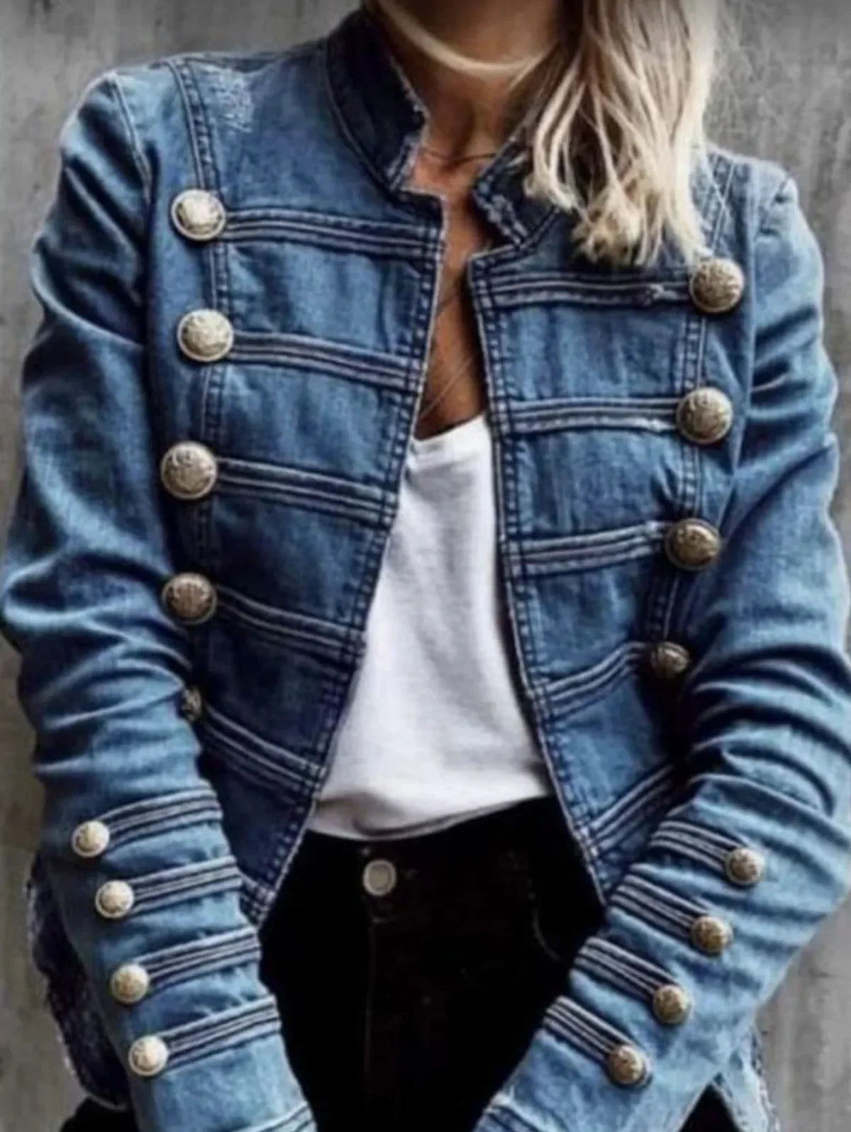 Vintage Commuter Denim Coat