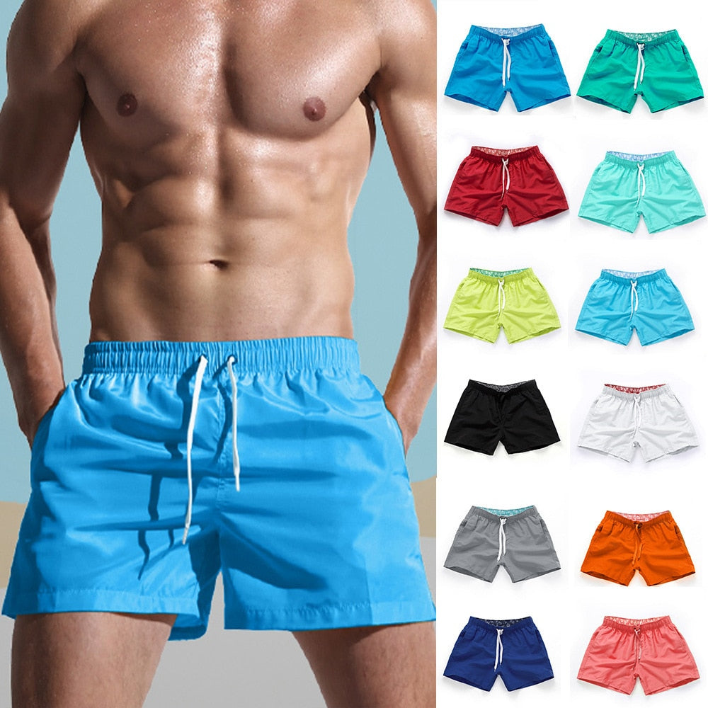 Brand Pocket Quick Dry Swimming Shorts