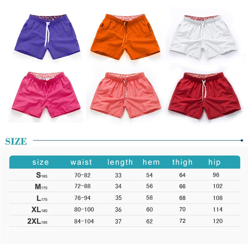 Brand Pocket Quick Dry Swimming Shorts